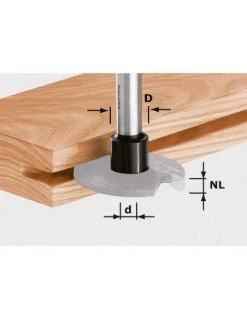 Broche Porte-fraise S8 1,5-5 D14 - Festool | IFD Outillage