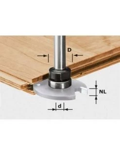 Broche Porte-fraise S8 1,5-5 KL16 - Festool | IFD Outillage