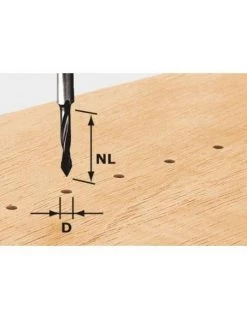 Foret De Perçage HW Avec Queue De 8mm HW S8 D5/30 - Festool | IFD Outillage