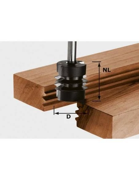 Fraise à Abouter HW Avec Queue De 8mm HW S8 D34/NL32 - Festool | IFD Outillage 3 Fraise à Abouter HW Avec Queue De 8mm HW S8 D34/NL32 - Festool | IFD Outillage
