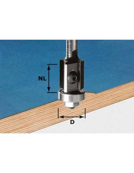 Fraise à Araser Avec Plaquettes De Rechange HW Avec Queue De 8mm HW S8 D19/20WM Z2 - Festool | IFD Outillage 3 Fraise à Araser Avec Plaquettes De Rechange HW Avec Queue De 8mm HW S8 D19/20WM Z2 - Festool | IFD Outillage