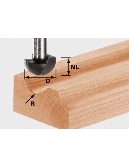 Fraise à Gorge Creuse HW Avec Queue De 8mm HW S8 R9,7 - Festool | IFD Outillage 3 Fraise à Gorge Creuse HW Avec Queue De 8mm HW S8 R9,7 - Festool | IFD Outillage