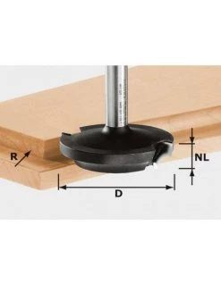 Fraise à Plates Bandes HW Avec Queue De 8mm HW D42,7/13/R6 - Festool | IFD Outillage