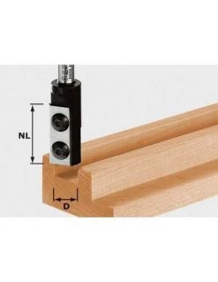 Fraise à Rainurer Avec Plaquettes De Rechange HW HW D14/30 S8 - Festool | IFD Outillage