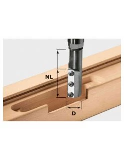Fraise à Rainurer Avec Plaquettes Réversibles HW KN D20/50 WP/K | 497455 - Festool | IFD Outillage