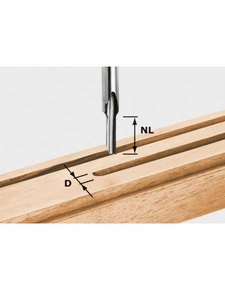 Fraise à Rainurer HS Queue De 8 Mm HS S8 D 5/12 - Festool | IFD Outillage 3 Fraise à Rainurer HS Queue De 8 Mm HS S8 D 5/12 - Festool | IFD Outillage