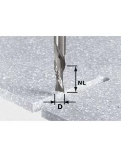 Fraise à Rainurer HW Avec Queue De 12 Mm HW Spi D12/42 LD Ss S12 - Festool | IFD Outillage