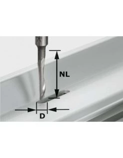 Fraise Aluminium HS Avec Queue De 8mm HS S8 D5/NL23 - Festool | IFD Outillage