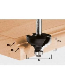 Fraise Multi-profils HW Avec Queue De 8mm HW S8 D36,7/R6/R6 - Festool | IFD Outillage