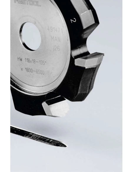Fraises à Rainurer En V HW 118x18-135°/Alu - Festool | IFD Outillage 3 Fraises à Rainurer En V HW 118x18-135°/Alu - Festool | IFD Outillage